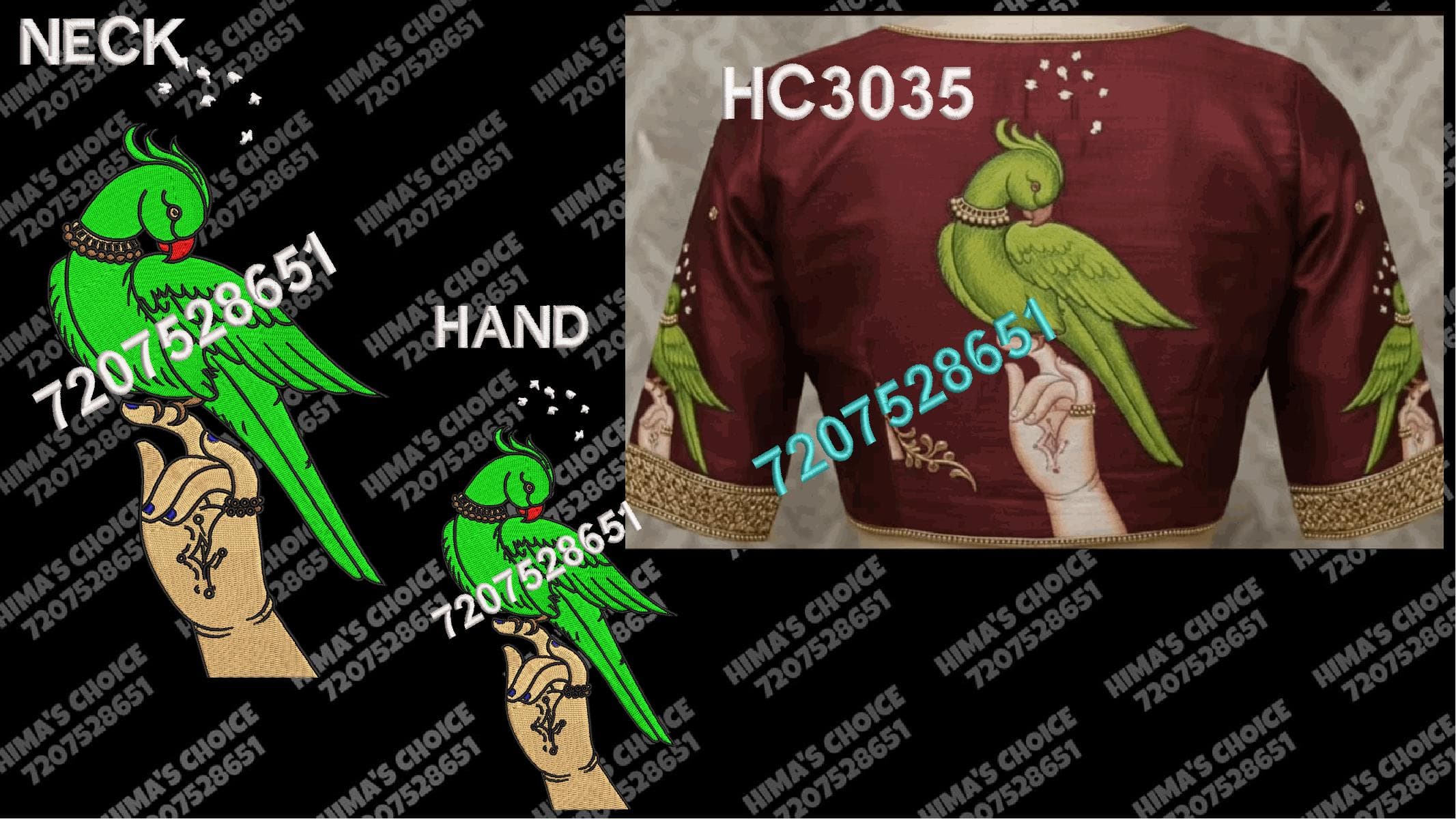 HC3035 PARROT BOAT