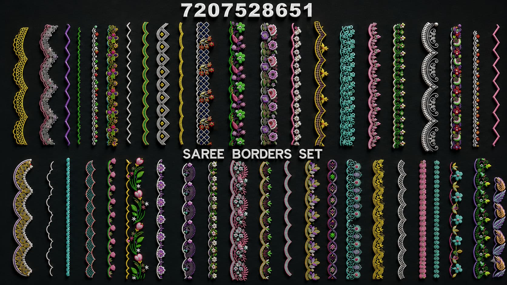 saree borders set